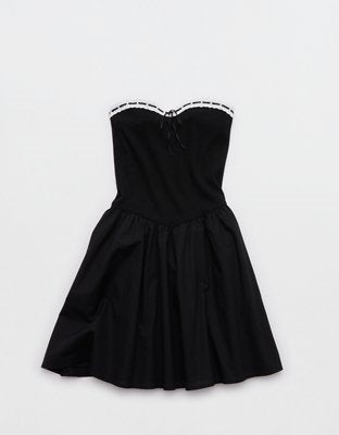 Aerie Strapless At The Barre Mini Dress