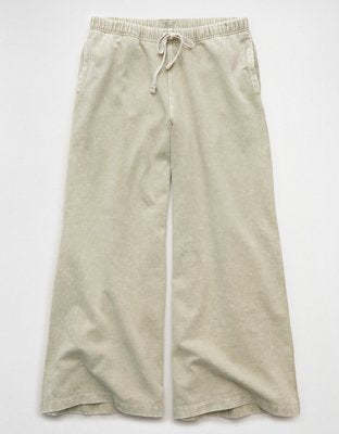 AE Everyday Luxe Wide-Leg Sweatpant