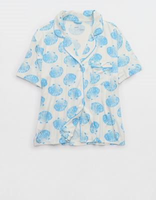 Aerie Real Soft® Short Sleeve Pajama Shirt