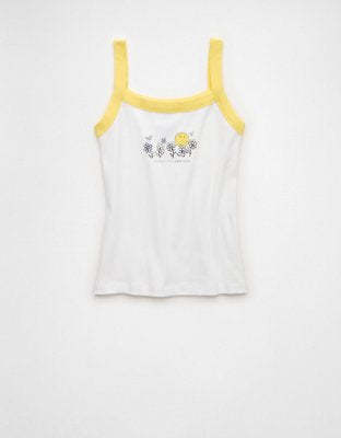 AE | Smiley® Graphic Tank Top