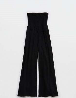 Aerie At The Barre Strapless Jumpsuit