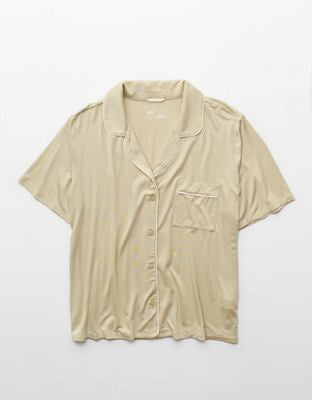 Aerie Real Soft® Short Sleeve Pajama Shirt