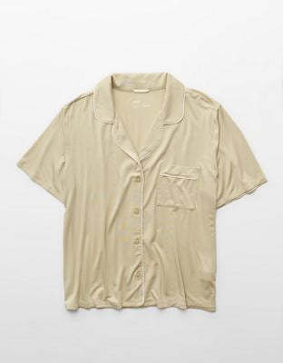 Aerie Real Soft® Short Sleeve Pajama Shirt