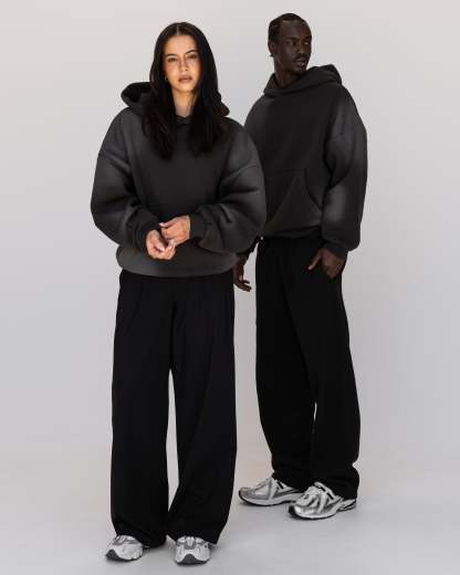 Memory In Motion Ultra Heavyweight Washed Hoodie - Charcoal Washed