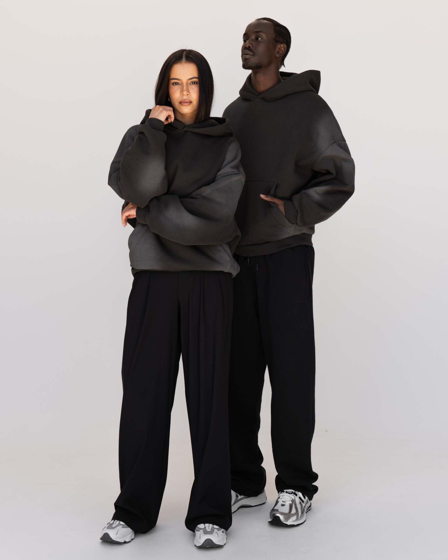 Memory In Motion Ultra Heavyweight Washed Hoodie - Charcoal Washed