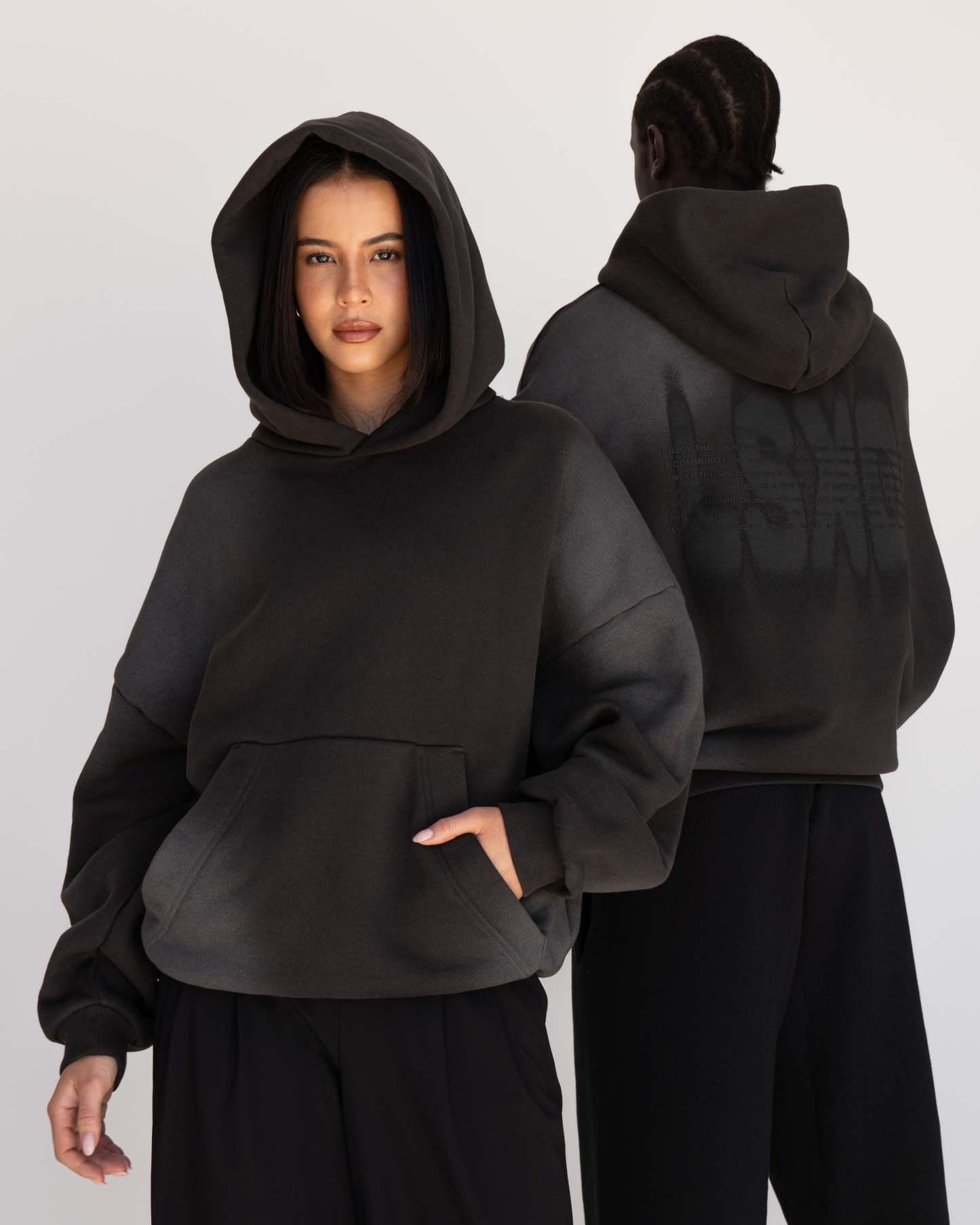 Memory In Motion Ultra Heavyweight Washed Hoodie - Charcoal Washed