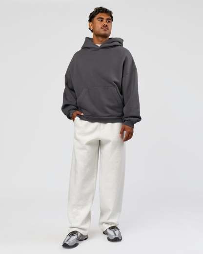 Memory In Motion Ultra Heavyweight Washed Hoodie - Dark Storm Washed
