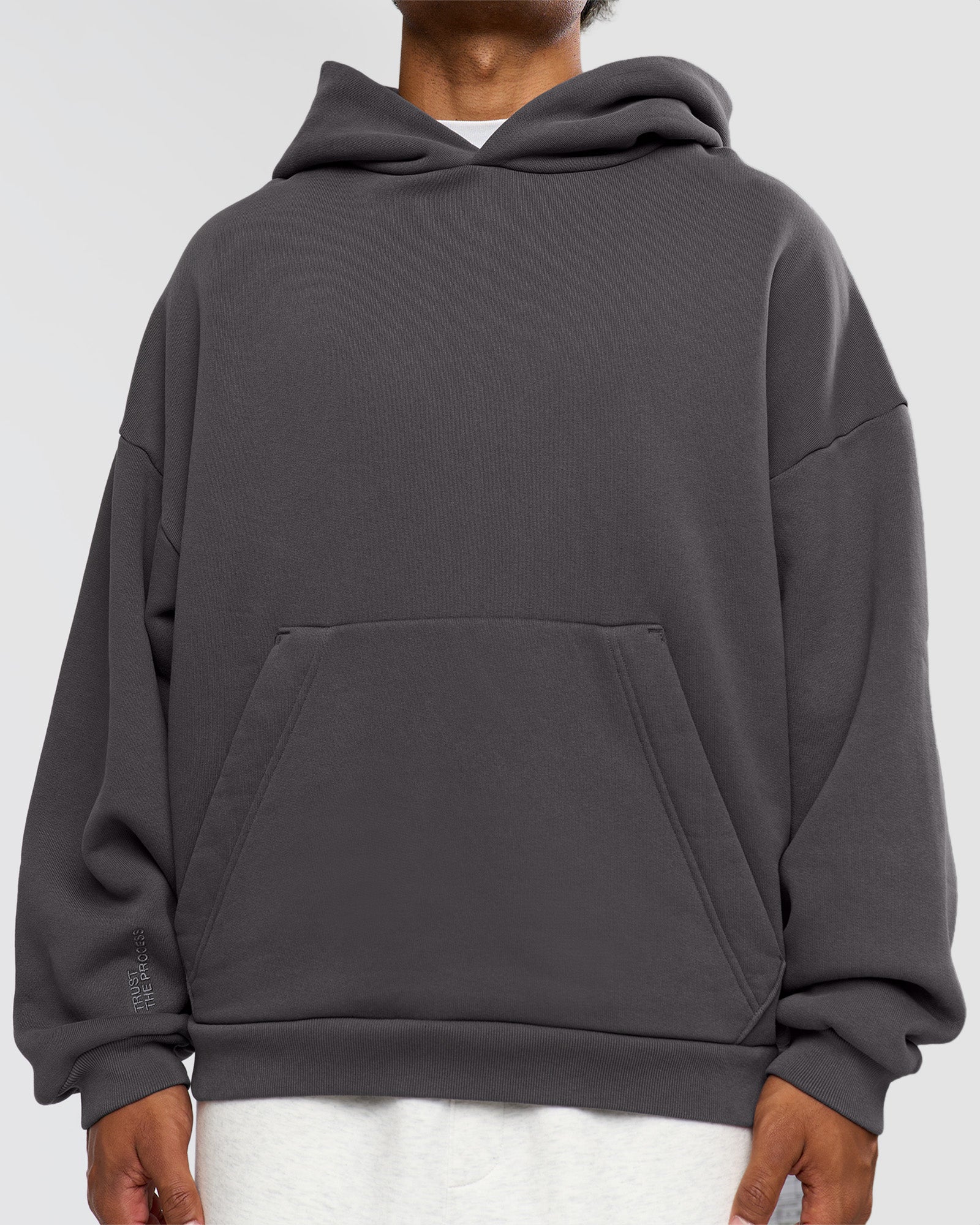 Memory In Motion Ultra Heavyweight Washed Hoodie - Dark Storm Washed