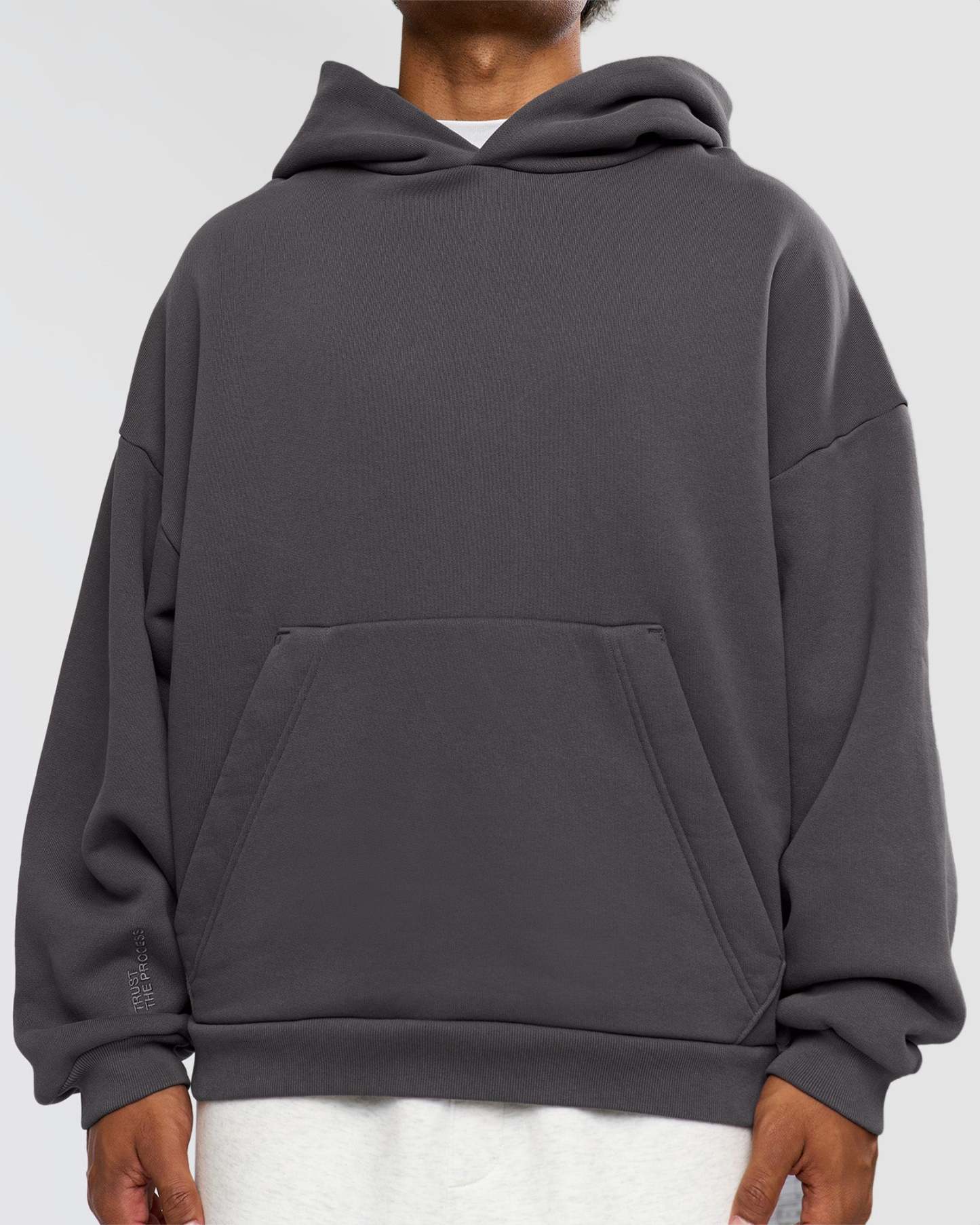Memory In Motion Ultra Heavyweight Washed Hoodie - Dark Storm Washed