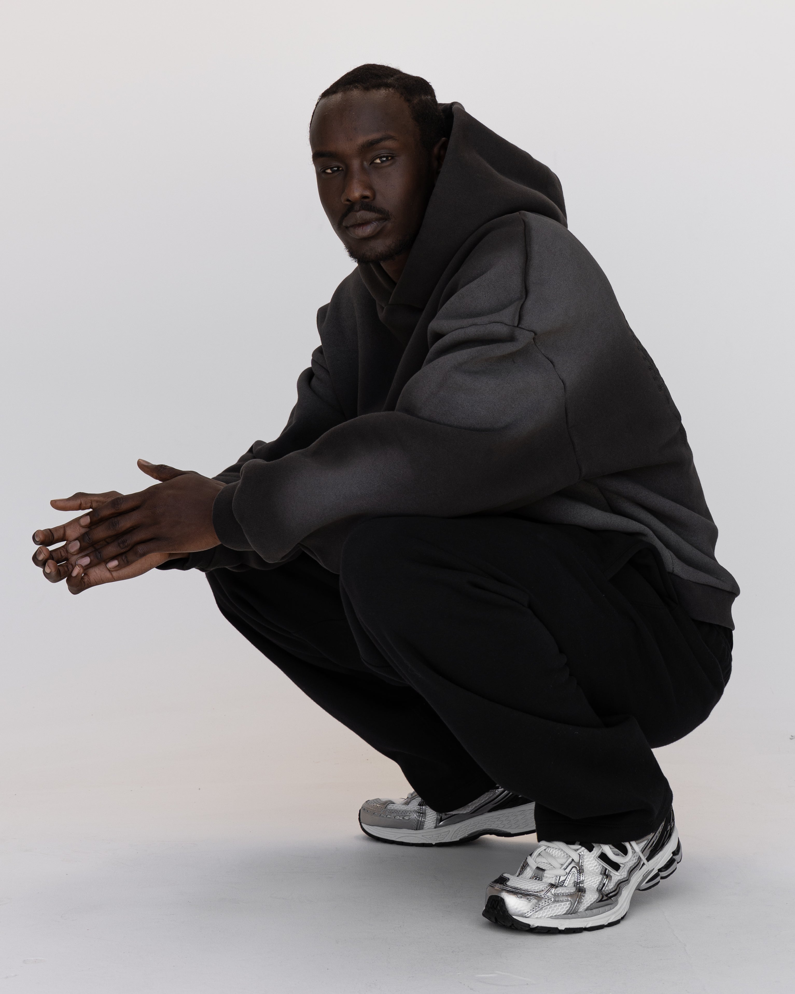 Memory In Motion Ultra Heavyweight Washed Hoodie - Charcoal Washed