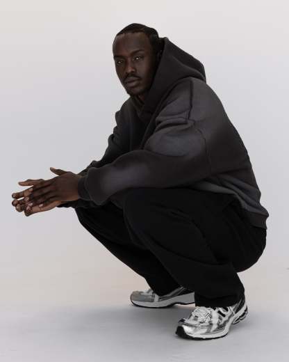 Memory In Motion Ultra Heavyweight Washed Hoodie - Charcoal Washed