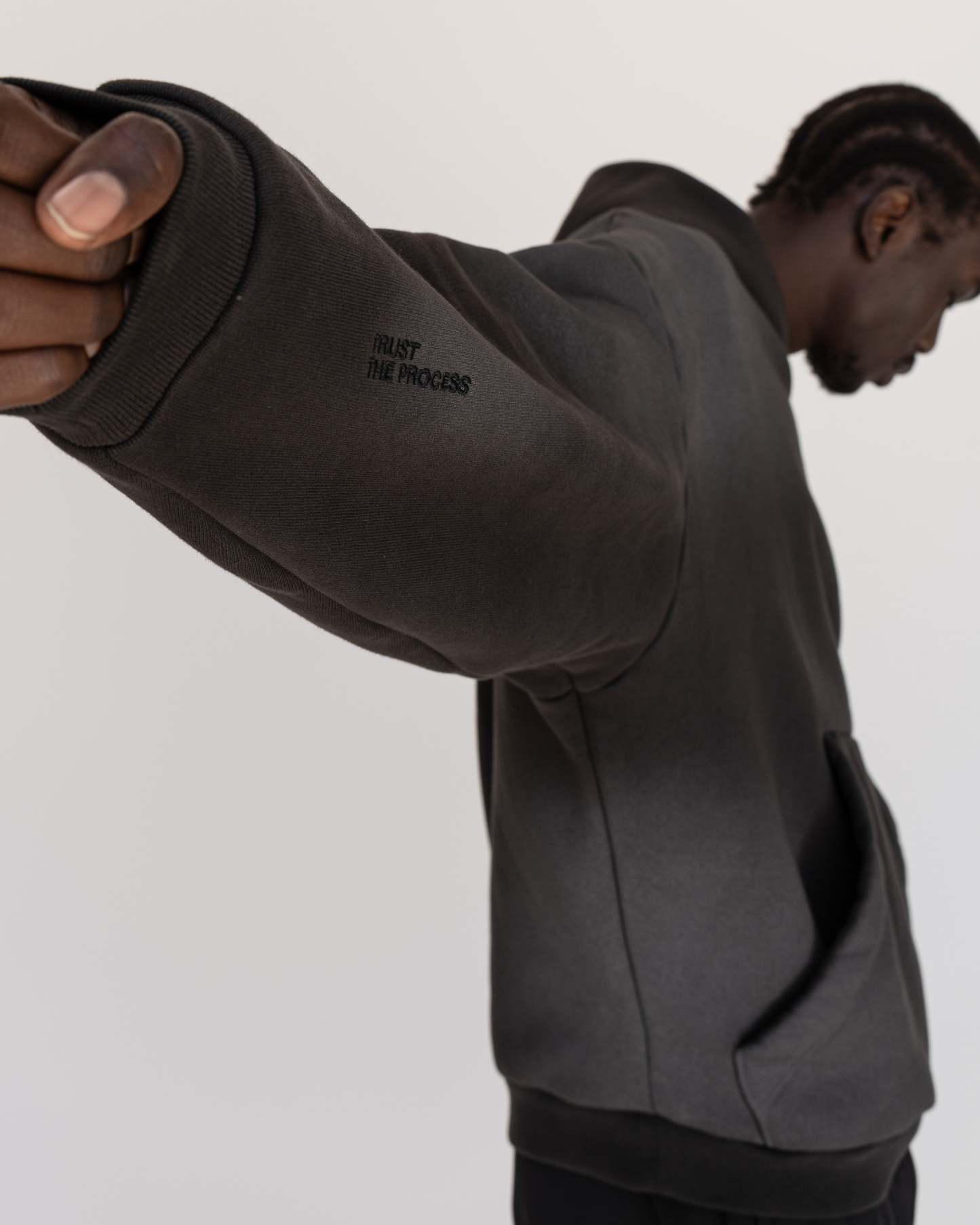 Memory In Motion Ultra Heavyweight Washed Hoodie - Charcoal Washed