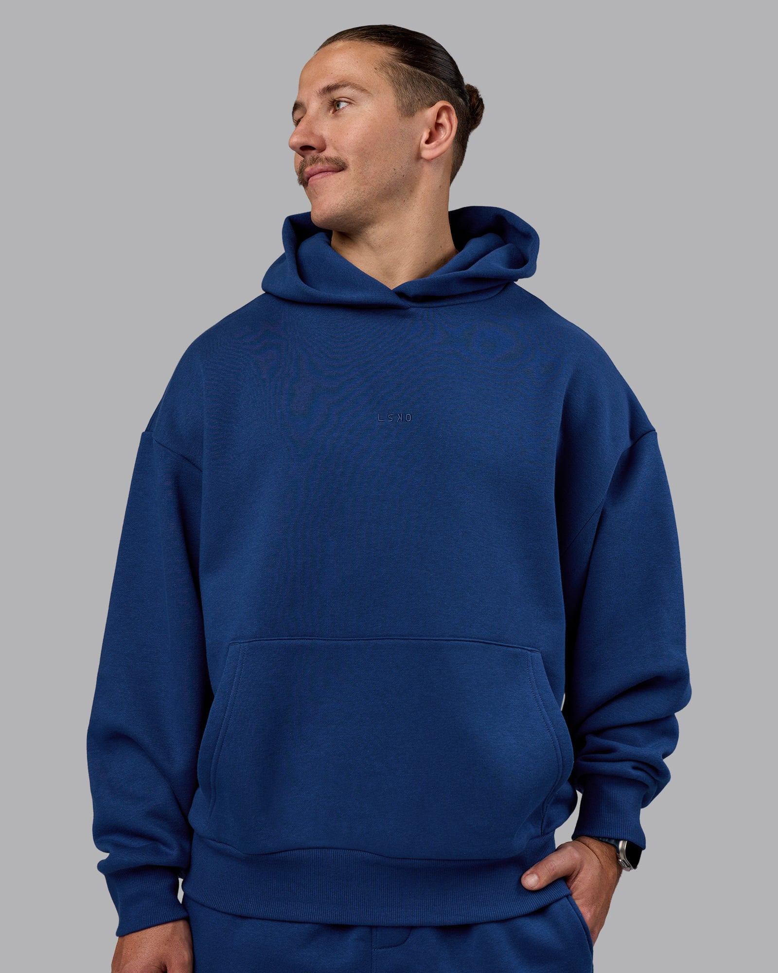 MVP Oversized Hoodie - Midnight Blue