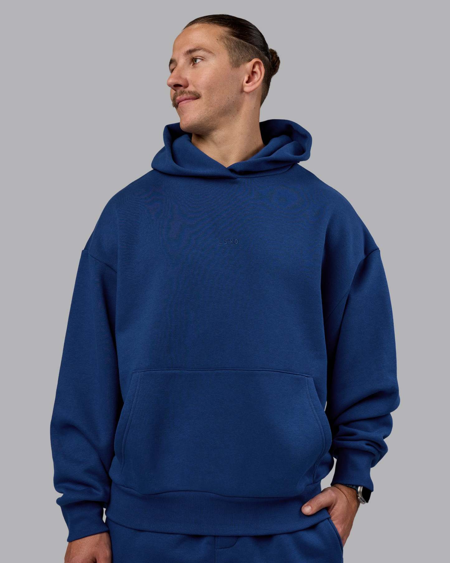 MVP Oversized Hoodie - Midnight Blue