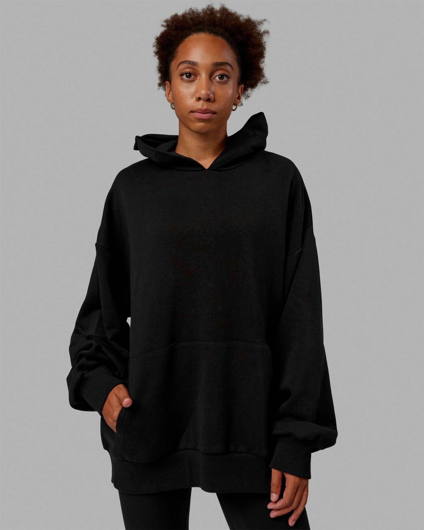 MVP Oversized Hoodie - Black