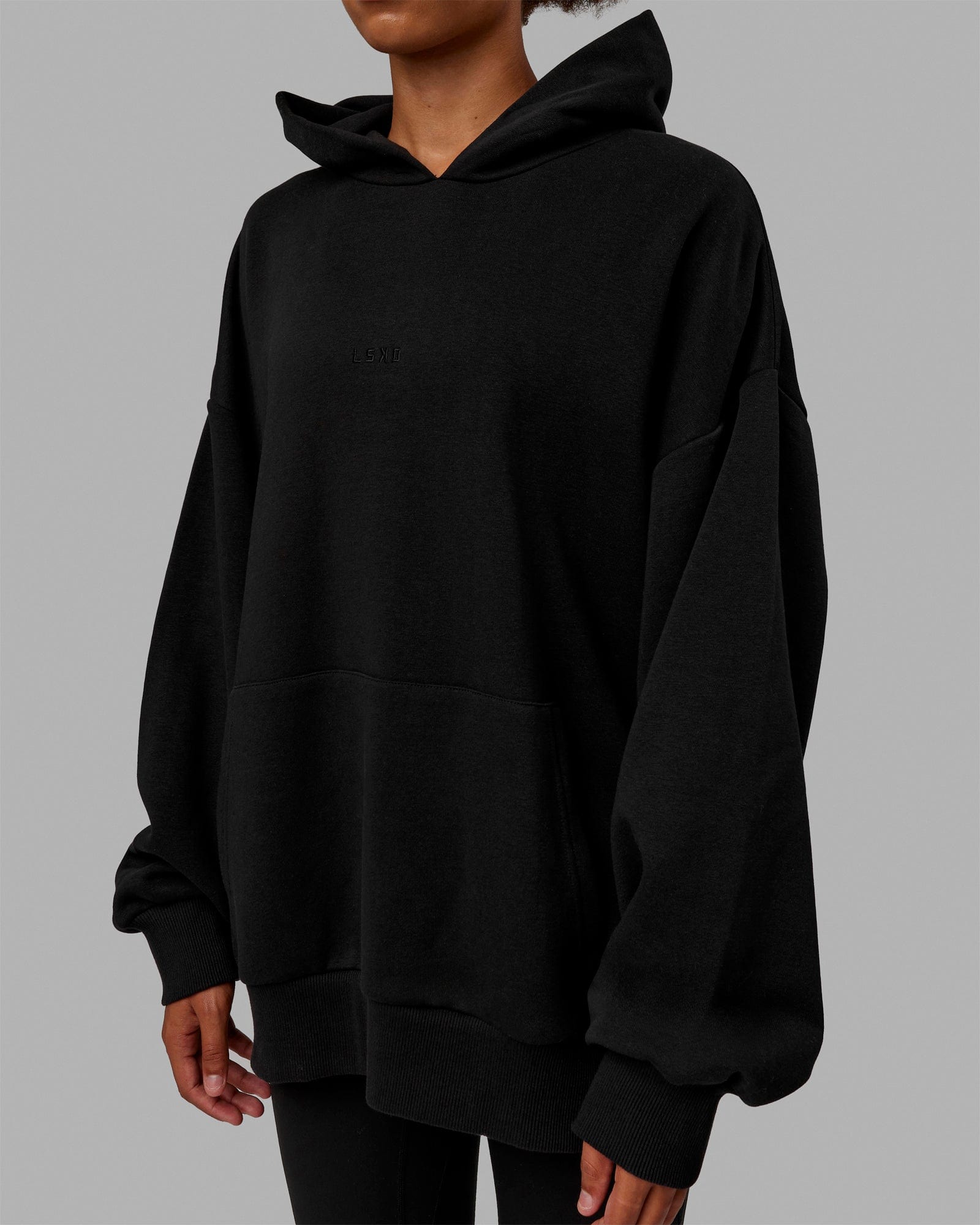 MVP Oversized Hoodie - Black