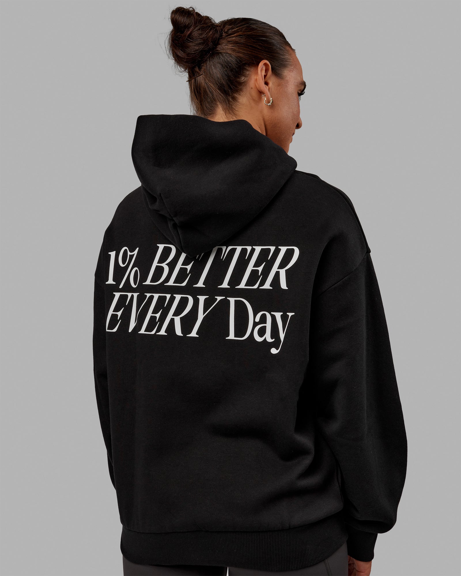 VS6 Hoodie Oversize - Black-White