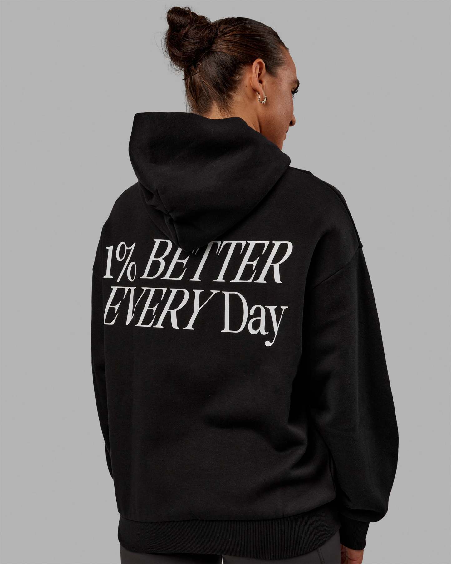 VS6 Hoodie Oversize - Black-White