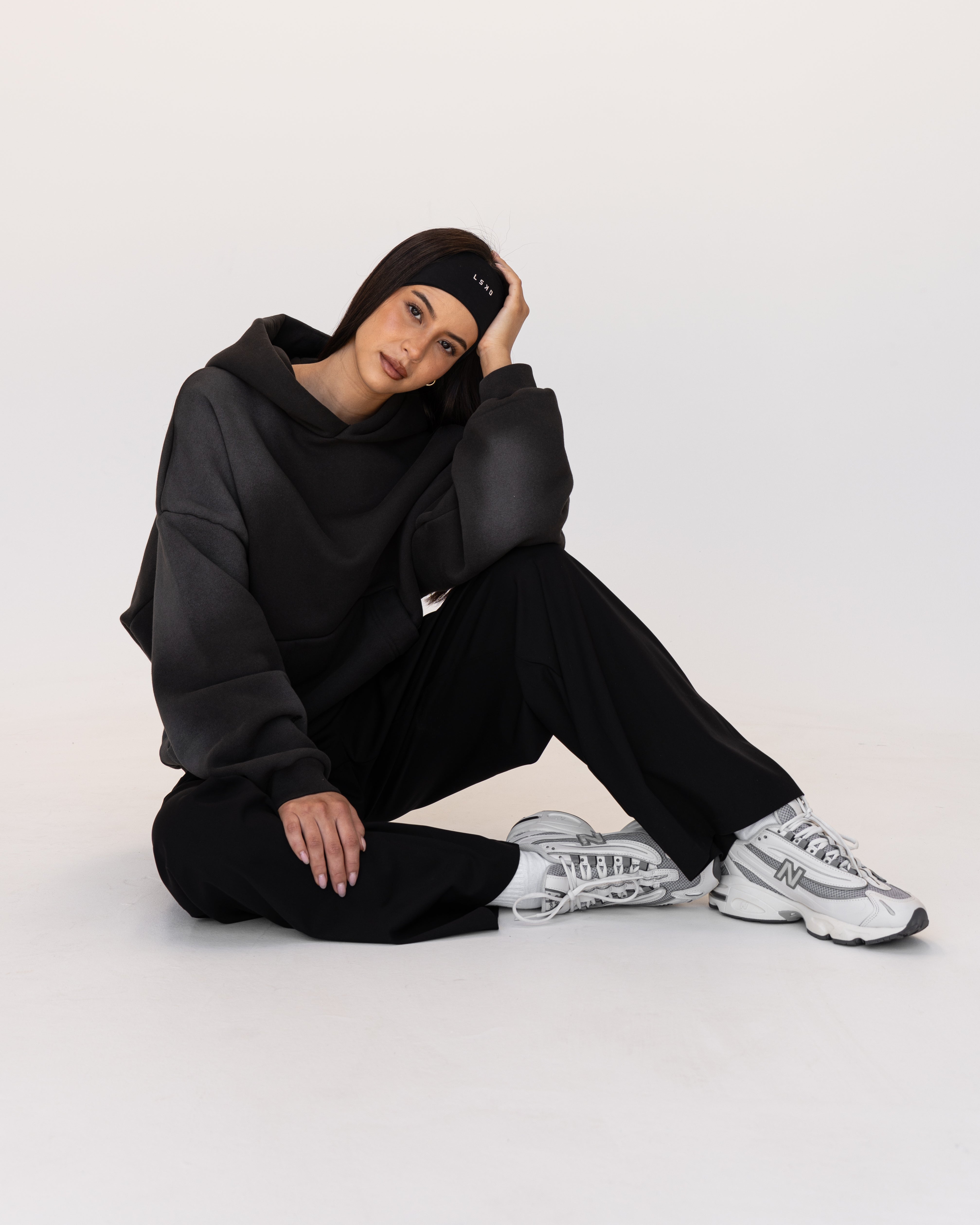 Memory In Motion Ultra Heavyweight Washed Hoodie - Charcoal Washed
