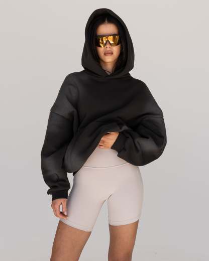 Memory In Motion Ultra Heavyweight Washed Hoodie - Charcoal Washed