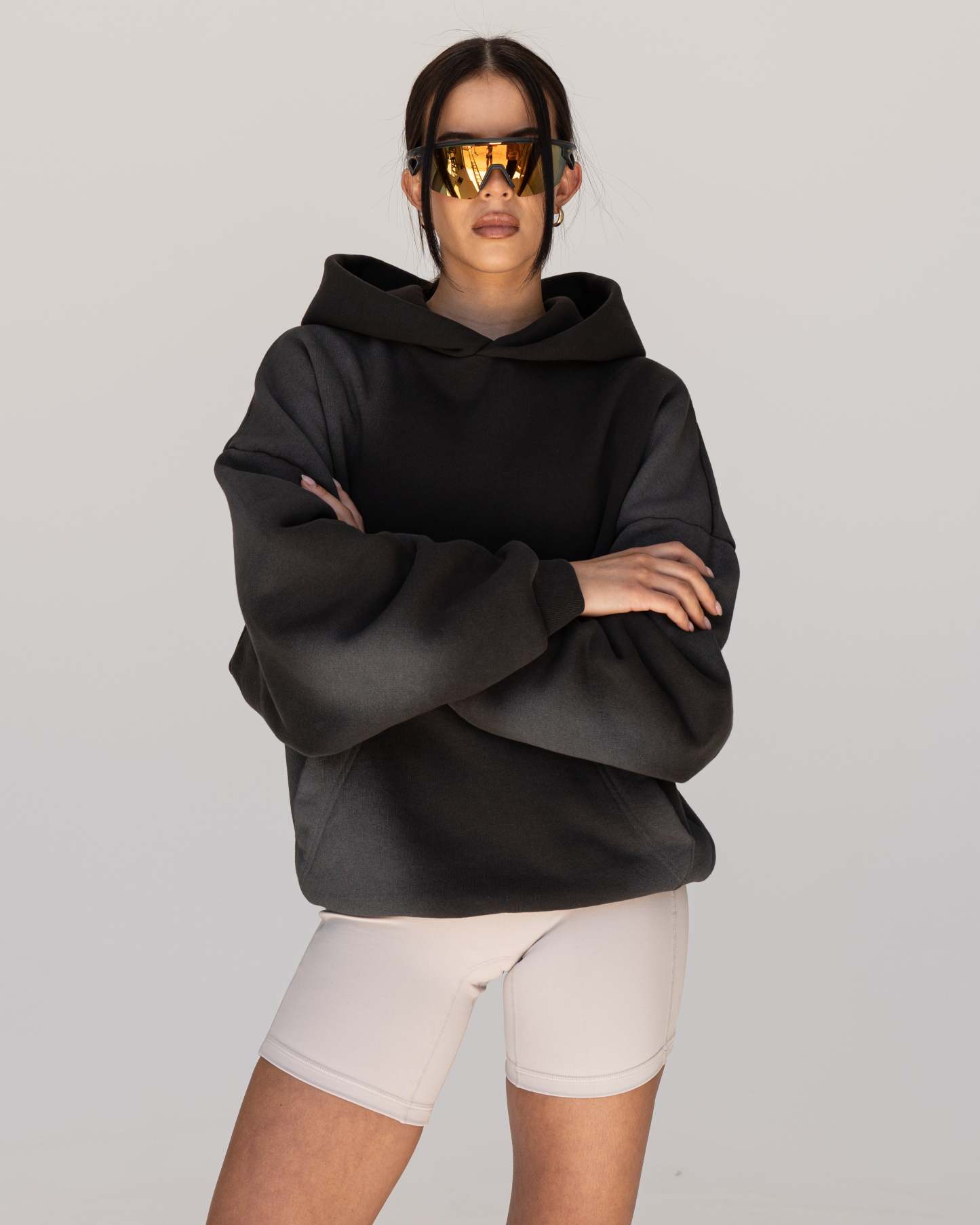 Memory In Motion Ultra Heavyweight Washed Hoodie - Charcoal Washed
