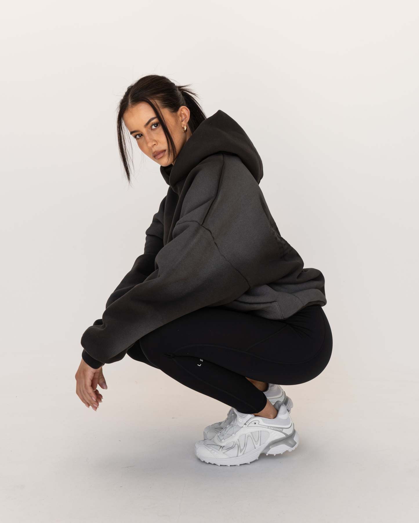 Memory In Motion Ultra Heavyweight Washed Hoodie - Charcoal Washed