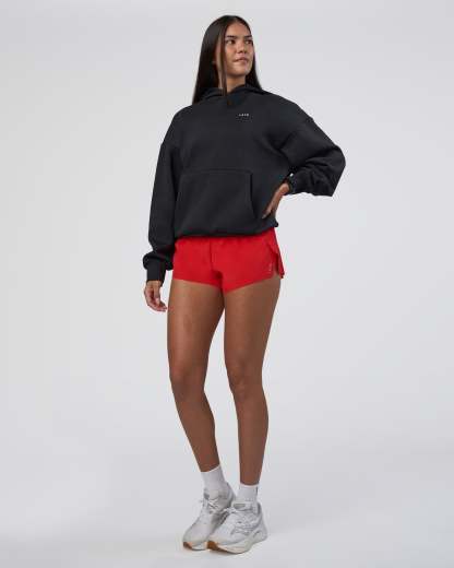 Lifting Unisex Oversized Hoodie - Black-Flame