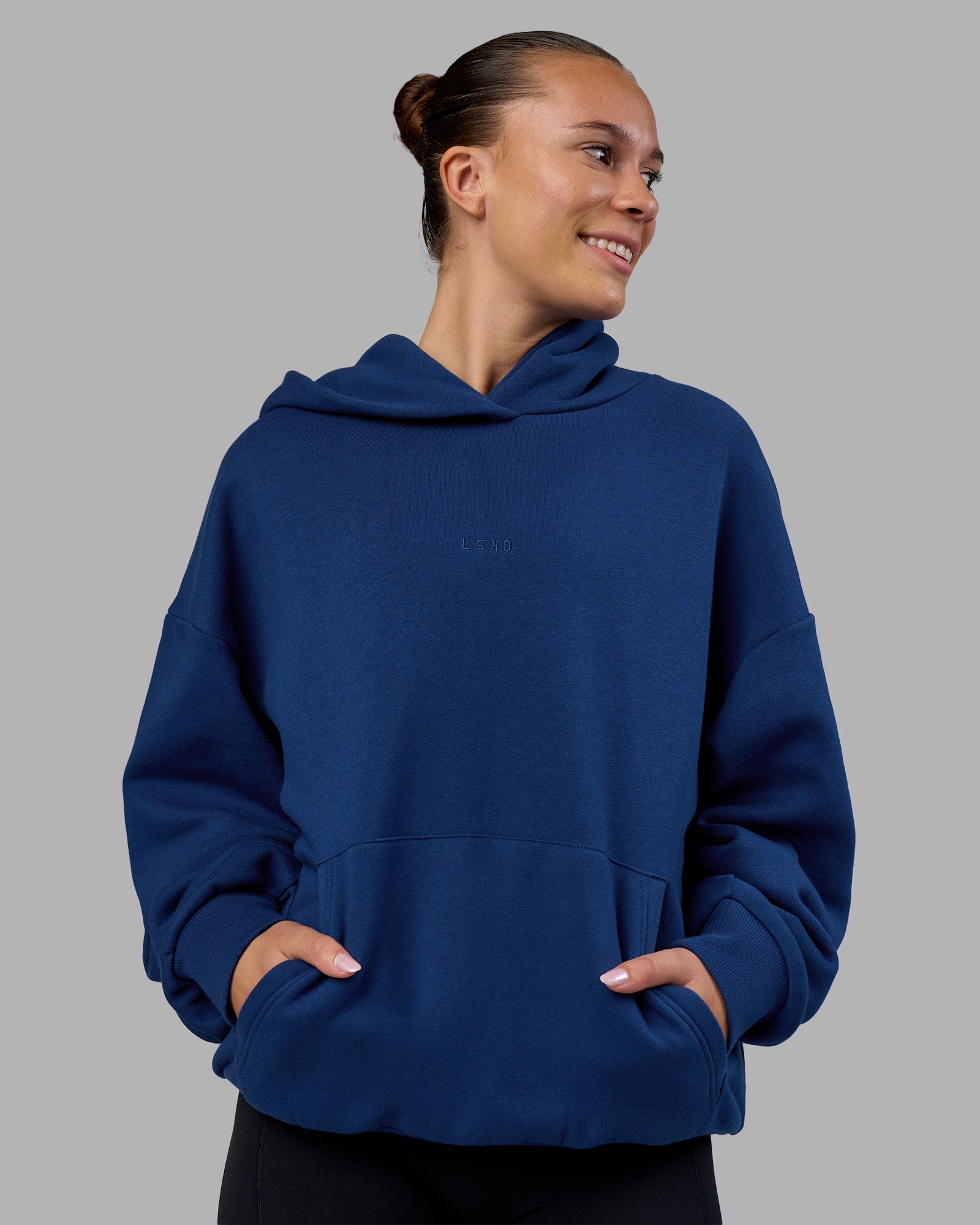 MVP Oversized Hoodie - Midnight Blue
