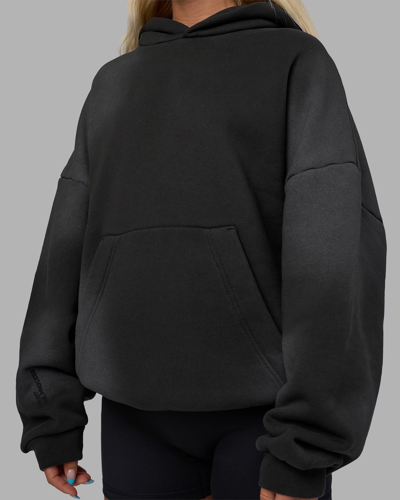 Memory In Motion Ultra Heavyweight Washed Hoodie - Charcoal Washed