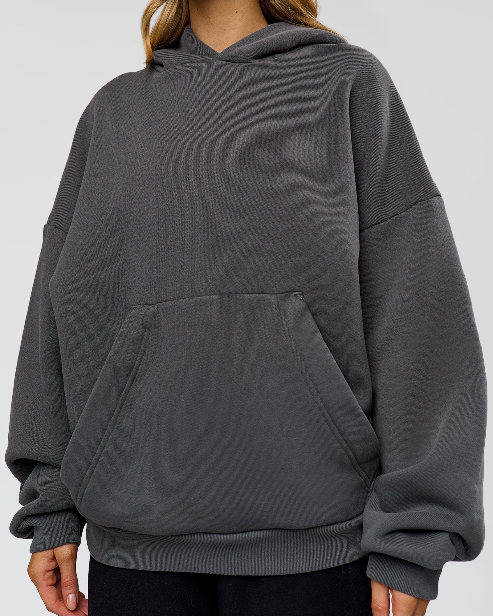 Memory In Motion Ultra Heavyweight Washed Hoodie - Dark Storm Washed