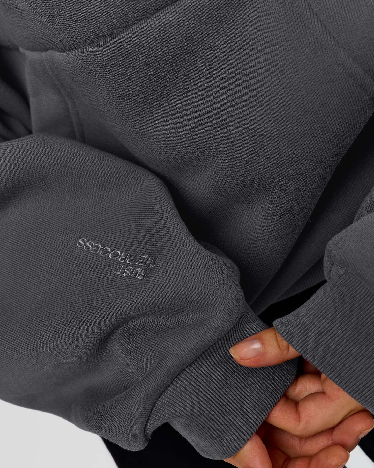Memory In Motion Ultra Heavyweight Washed Hoodie - Dark Storm Washed