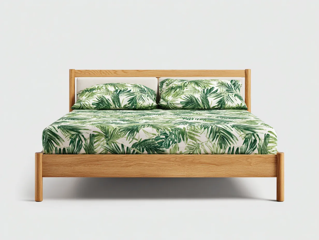 Doppelbett-Holz-210x190x92 cm-Natur-Modern-Luxegetnest