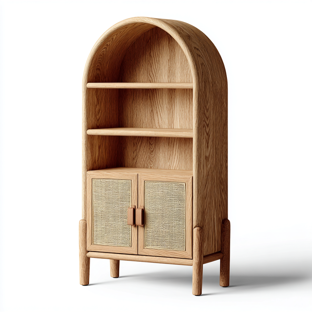 Estanterías 80x35x150 cm apto para salón - diseño natural-Homiuphaus