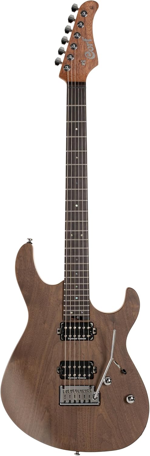 Cort G300 RAW NS guitarra eléctrica 6 cuerdas - cuerpo de caoba orientación derecha puente fijo y diseño moderno-Havenupyard