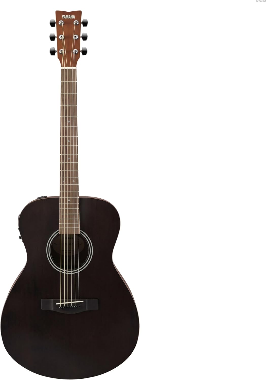 Yamaha FSX400 guitarra electroacústica compacta - cuerpo Concert Smoky Black System 75 pastilla y afinador-Havenupyard