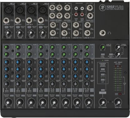 Mackie 1202VLZ4 - Mezclador compacto analógico de 12 canales - preamplificadores Onyx y salidas XLR TRS-Havenupyard