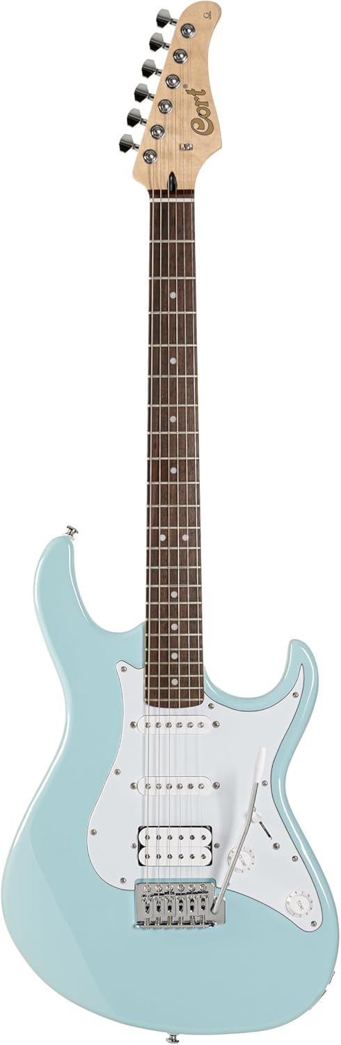Cort G200 SKB - Guitarra eléctrica de seis cuerdas - cuerpo de álamo - puente fijo - para diestros-Havenupyard