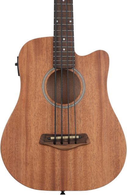 Microbajo acústico eléctrico Gold Tone M Bass - escala de 23 pulgadas - 4 cuerdas - bolsa de concierto incluida-Havenupyard
