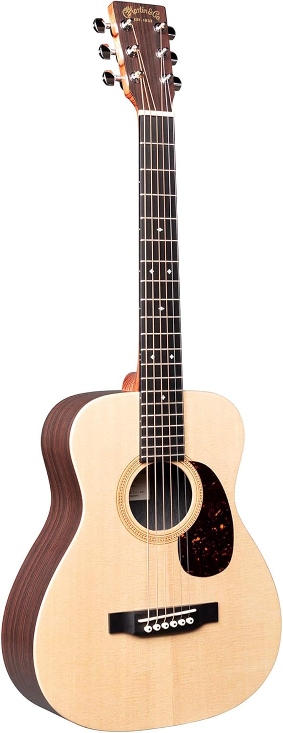 Martin LX1RE - Guitarra acústica natural - tapa de pícea - diapasón Richlite - para diestros-Havenupyard