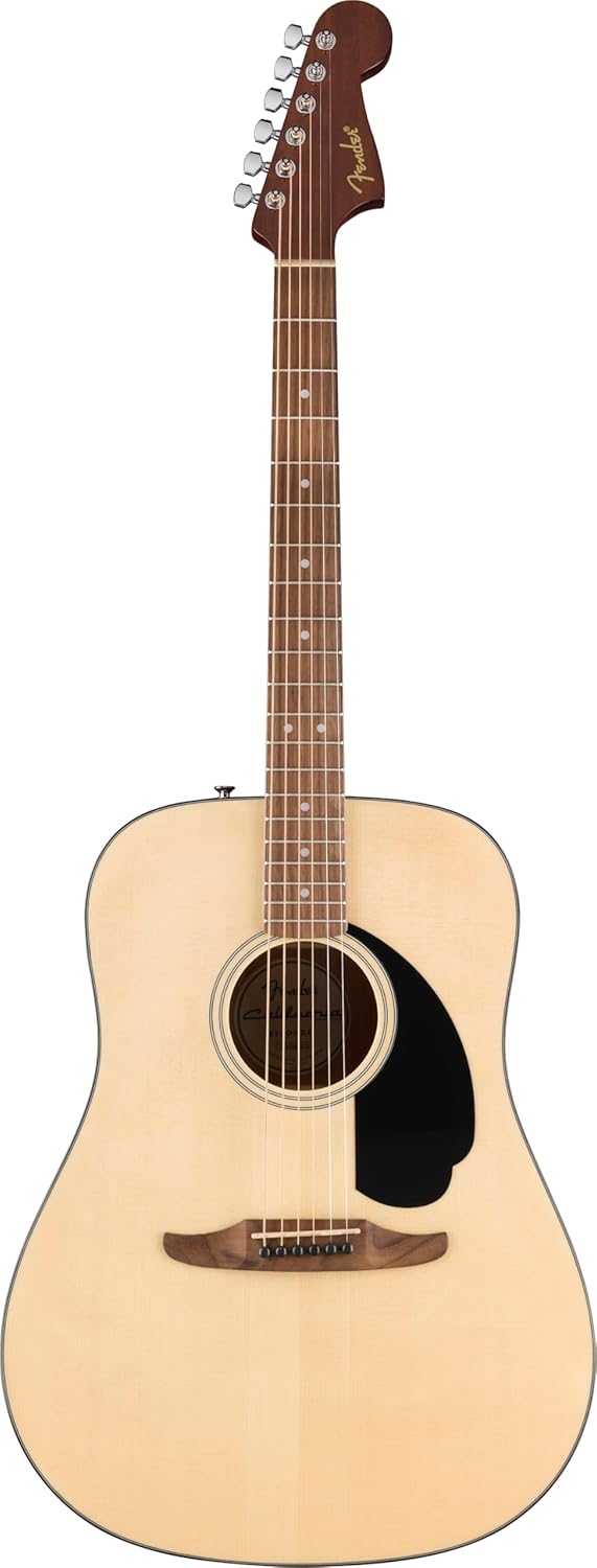 Fender CA STD Redondo BPG NAT guitarra acústica Dreadnought - natural tapa de abeto sapeli y 6 cuerdas de bronce fosforado-Havenupyard