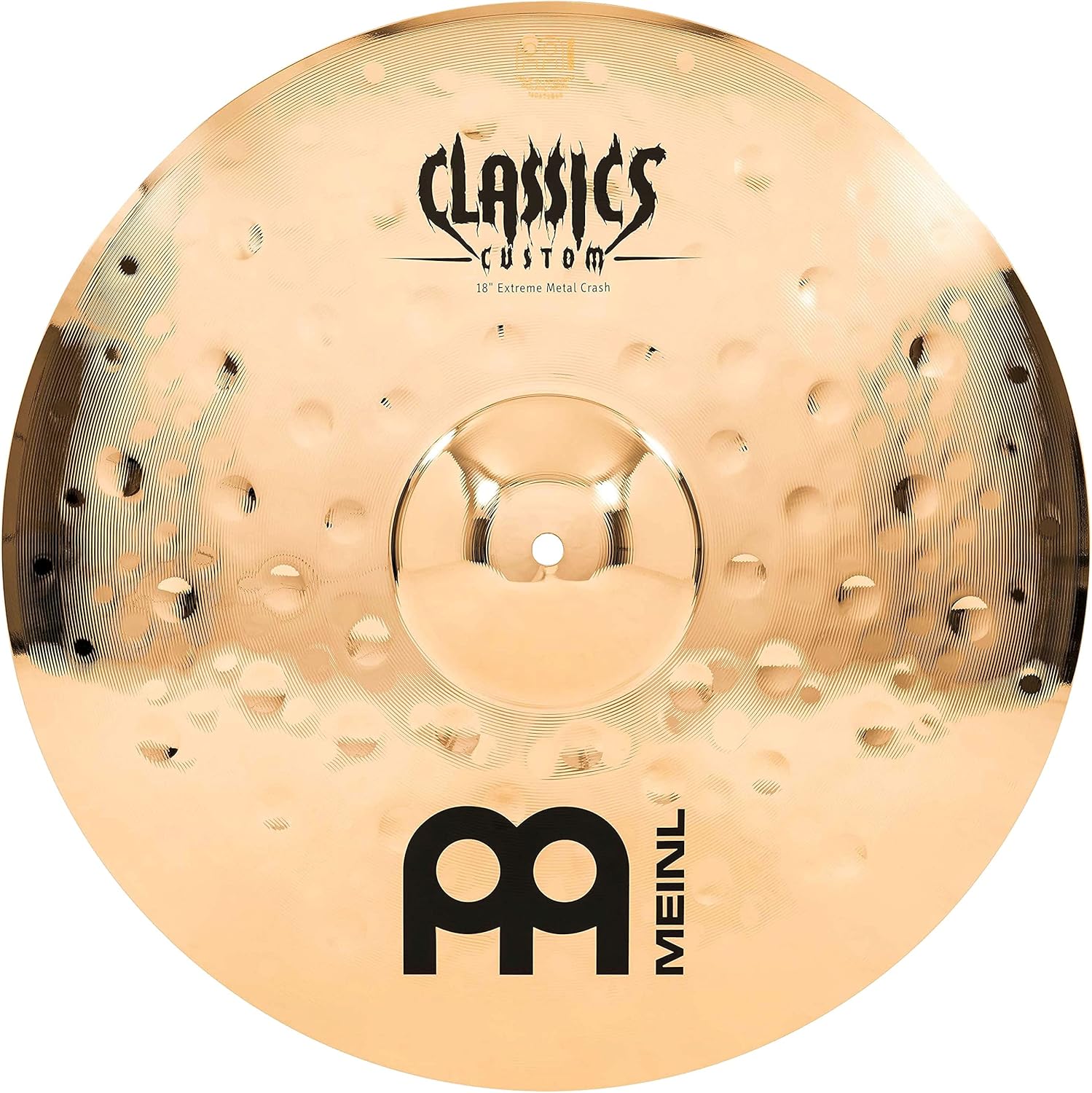 Meinl Classics Custom Extreme Metal CC18EMC B - Plato crash de batería 18 pulgadas - Bronce B12 brillante-Havenupyard