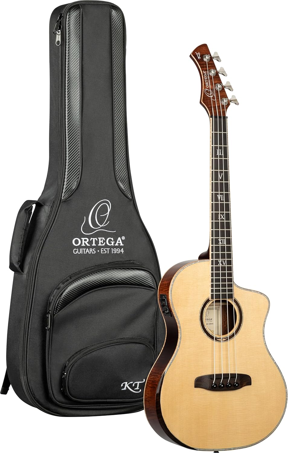 Bajo acústico Ortega KT Walker V3 Ken Taylor Signature - 4 cuerdas - multicolor - tamaño único-Havenupyard