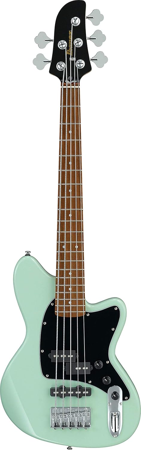 Ibanez TMB35 MGR - Bajo eléctrico de 5 cuerdas verde menta - Tamaño tres cuartos para estudio y escenario-Havenupyard