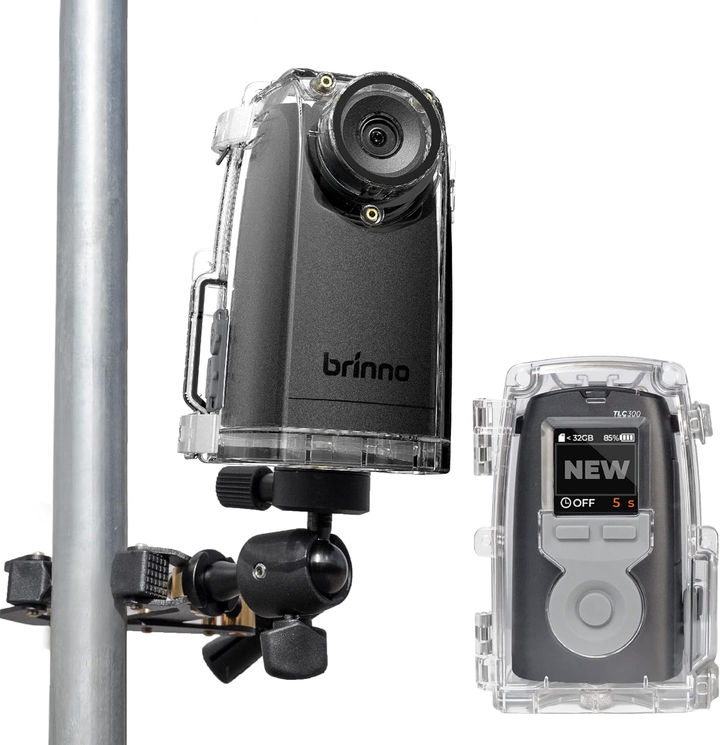Brinno BCC300 C - paquete timelapse TLC300 1080P FHD HDR - carcasa IPX4 - abrazadera - para obras e interiores-Havenupyard