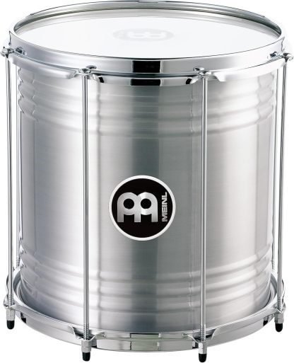 Meinl Percussion RE12 - Repinique de aluminio de 12 pulgadas - Tambor plateado para percusión samba-Havenupyard