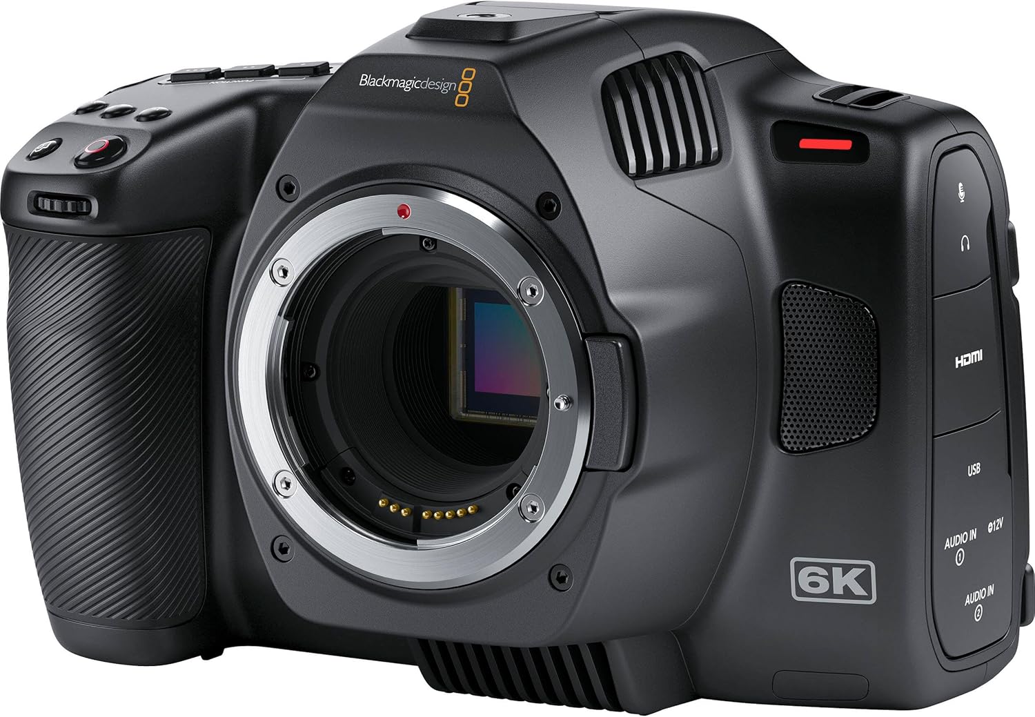 Blackmagic Pocket Cinema Camera 6K G2 - Cámara de Cine Portátil - Pantalla 5 Pulgadas - USB XLR Negra-Havenupyard