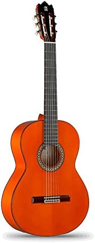 Alhambra 4F cuatro cuartos - Guitarra flamenca barniz anaranjado fuerte - tapa de abeto - diapasón de ébano-Havenupyard