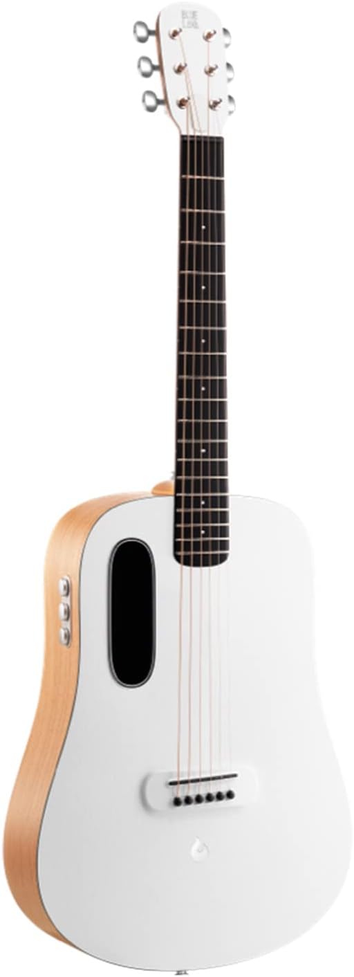 BLUE LAVA Original - Guitarra electroacústica azul de 36 pulgadas - para diestros - sistema L2 FreeBoost-Havenupyard