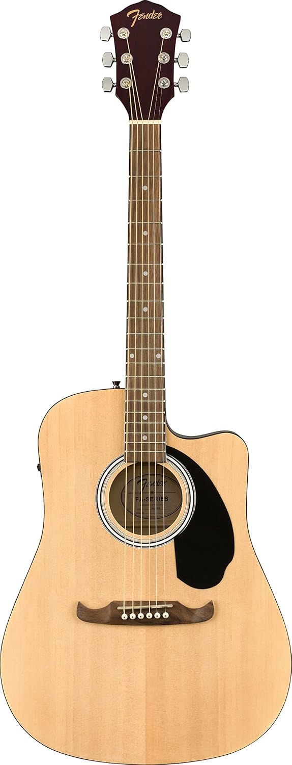 Fender FA 125CE - Guitarra electroacústica natural - pastilla piezo - cuerpo de nogal - para diestros-Havenupyard