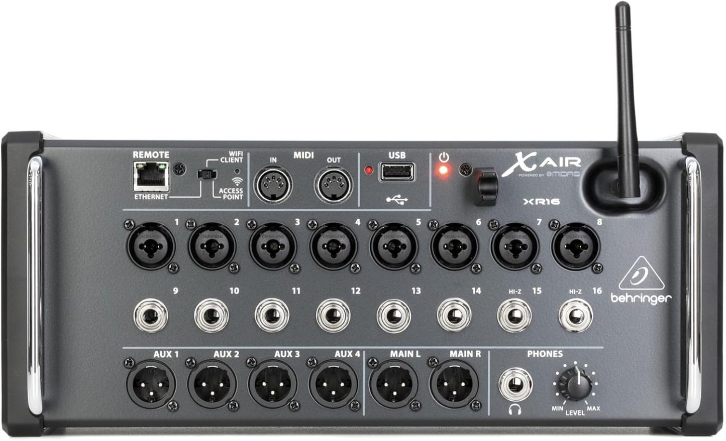 Behringer X AIR XR16 - Mesa de mezclas digital de 16 canales - USB y WiFi - entradas XLR para directo y estudio-Havenupyard
